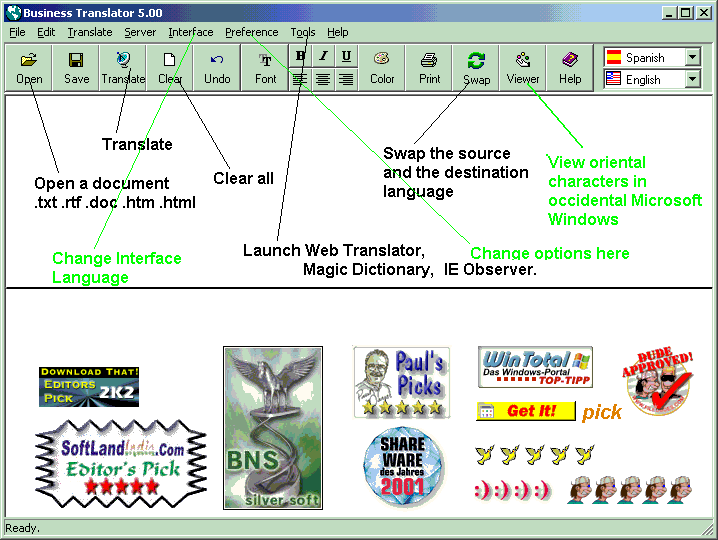 Business Translator screenshot